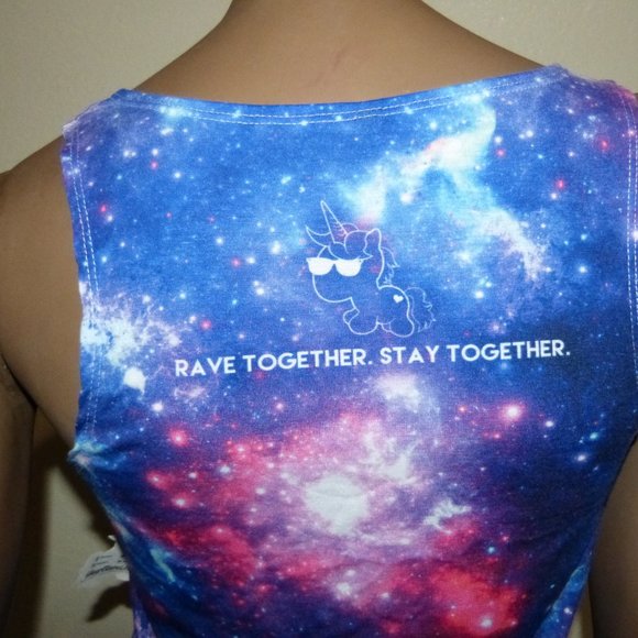 IHEART RAVES TOP NWT SZ. M/L - Picture 4 of 11